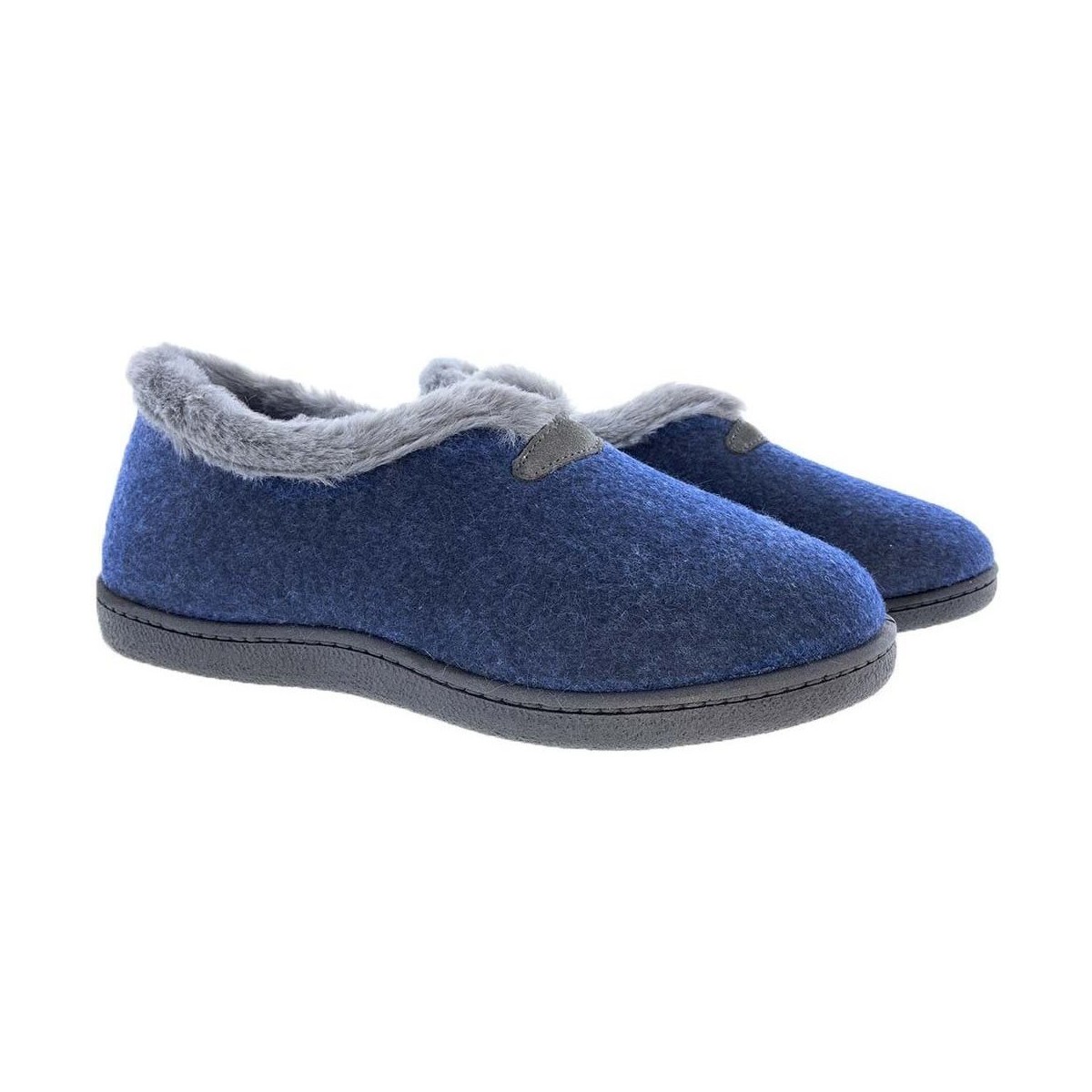 Sapatos Mulher Chinelos Plumaflex By Roal Zapatillas De Casa Roal 12246 Marino Azul