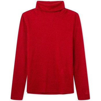 Textil Rapariga Blauer logo patch bomber jacket Rot Pepe jeans  Vermelho