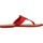Sapatos Mulher Sandálias Tommy Hilfiger ESSENTIAL HARDWARE FLAT Vermelho
