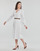 Textil Mulher Vestidos compridos MICHAEL Michael Kors PALM EYELET KATE DRESS Branco