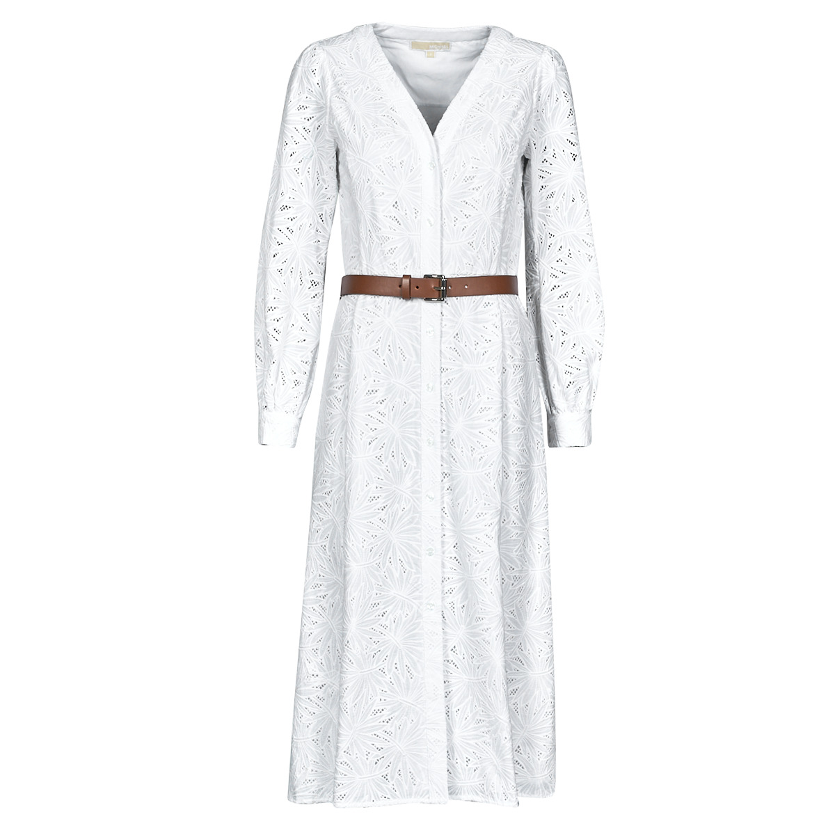 Textil Mulher Happy Princess Cotton Rib Legging in Grey PALM EYELET KATE DRESS Branco