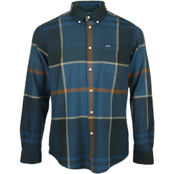 Textil Homem Camisas mangas comprida Barbour Dunoon Tailored Shirt Azul