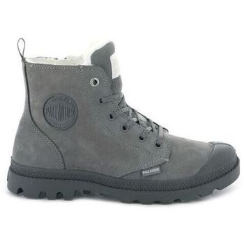 Sapatos Mulher Botins Palladium PAMPA HI ZIP WL  055-CLOUDBURST/CHRCLGRY 95982 Cinza