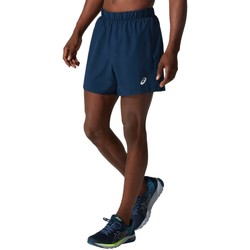 Textil Homem Shorts / Bermudas Asics runners Katakana 5in Short Bleu marine