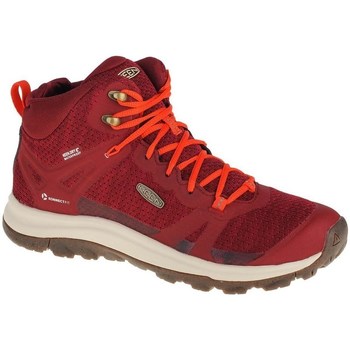 Sapatos Mulher Sapatos de caminhada Keen Terradora II WP Vermelho