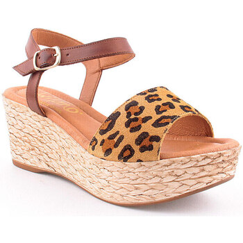 Sapatos Mulher Sandálias Wilano L Sandals Lady Leopardo
