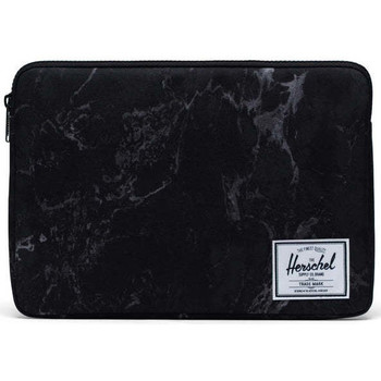Malas Bolsa para computador Herschel Anchor Sleeve MacBook Black Marble - 13 Preto