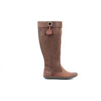 Sapatos Mulher Botas Kickers Hohigh Castanho