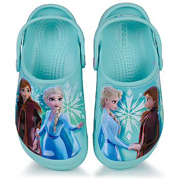 Crocs Fl Disney Frozen Ii Clog Ice Blue Kids Preschool Slip