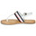 Sapatos Mulher Sandálias Tommy Hilfiger CORPORATE WEBBING FLAT SANDAL Navy / Vermelho / Branco