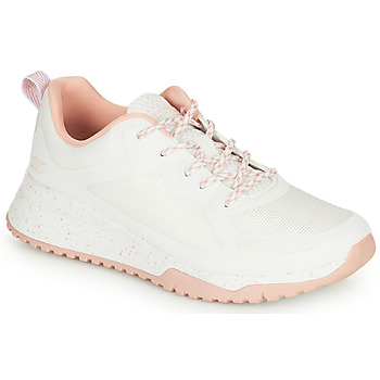 Sapatos Mulher Sapatilhas Skechers BOBS SQUAD 3 Branco / Rosa