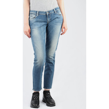 Textil Mulher Gangas Skinny Guess P2111 Beverly Skinny W21003D0ET0-NEPE Azul