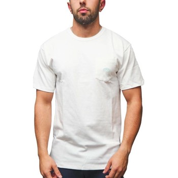 Textil Homem Camisas mangas curtas collection Vans COLOR MULTIPLIER PKT OFF THE WALL TEE Branco