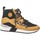 Sapatos Mulher Sapatilhas de cano-alto Rieker N7610 Amarelo