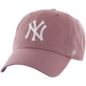 Acessórios Mulher Boné '47 Brand New York Yankees MLB Clean Up Cap Rosa