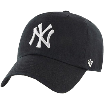 Acessórios Homem Boné '47 Brand New York Yankees MLB Clean Up Cap Logo Preto