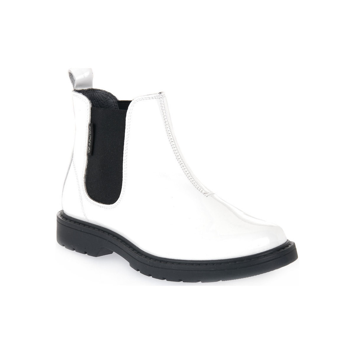 Sapatos Rapaz Sapatilhas Naturino N01 PICCADILLY WHITE Branco