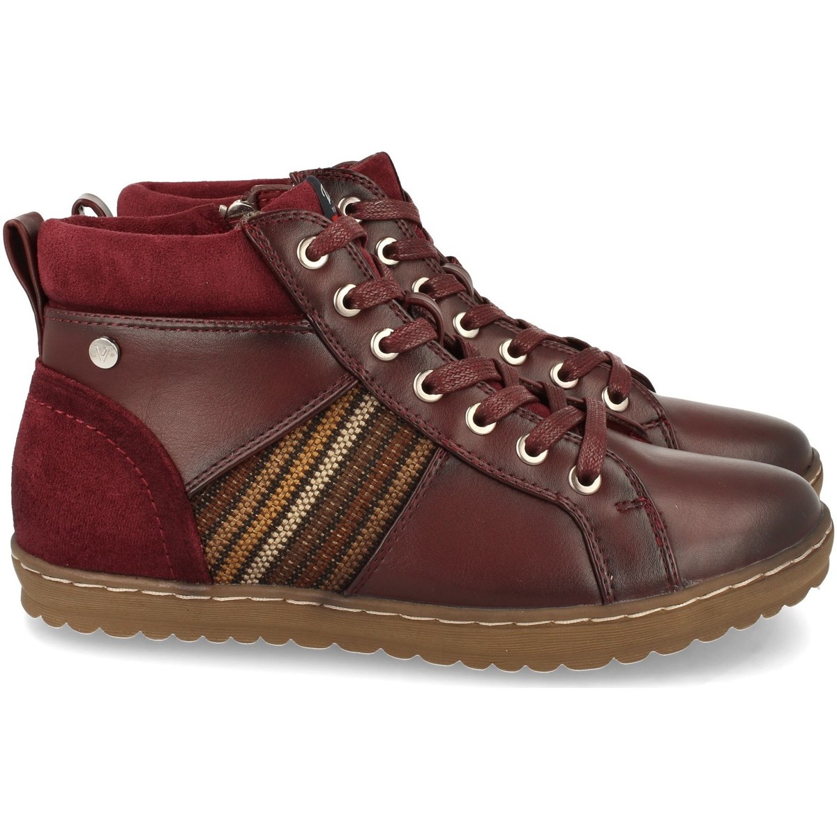 Sapatos Mulher Sapatilhas de cano-alto Clowse VR1-372 Vermelho