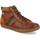 Sapatos Mulher Sapatilhas de cano-alto Clowse VR1-372 Castanho