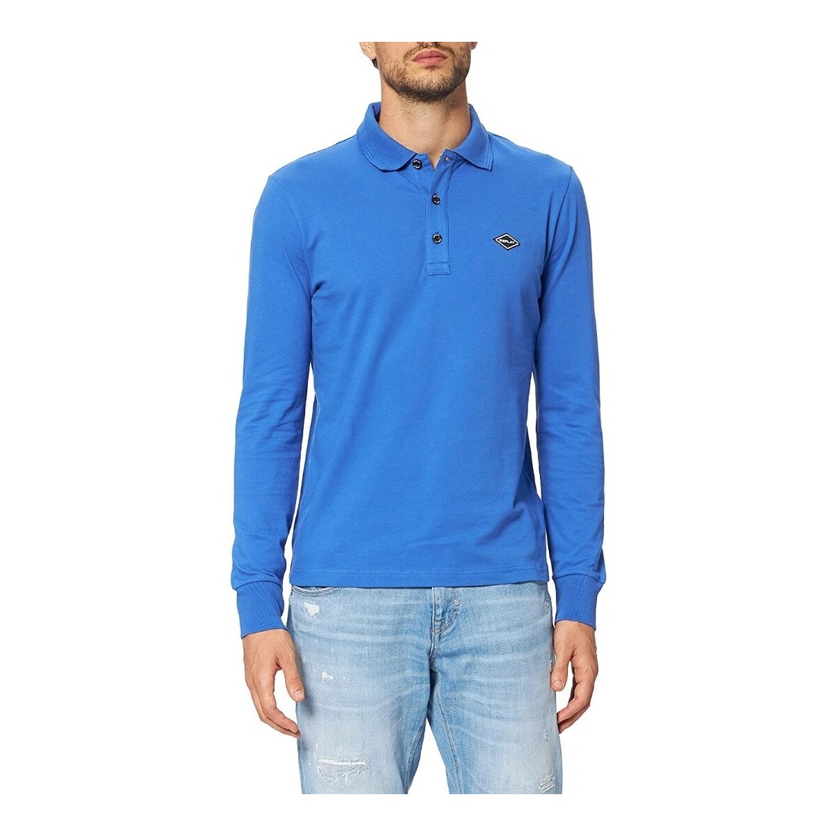 Textil Homem T-shirts e Pólos Replay M326520623 Azul