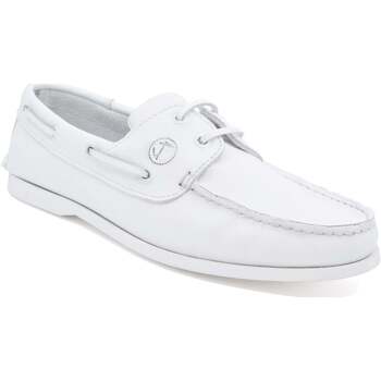 Sapatos Mulher Sapato de vela Seajure Knude Boat Shoe Branco