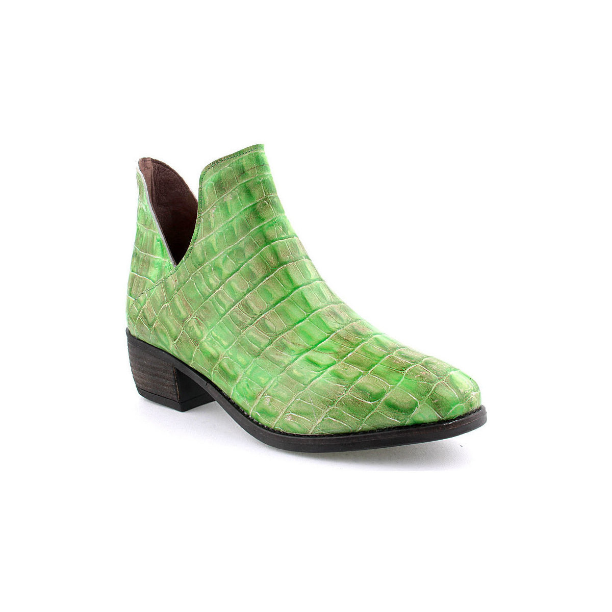 Sapatos Mulher Botins Wilano L Ankle boots Lady Verde