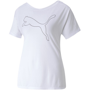 Textil Mulher T-Shirt mangas curtas Puma  Branco