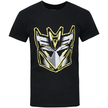 Textil Homem T-shirt mangas compridas Transformers  Preto