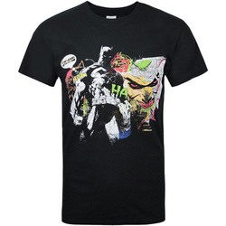 Textil Homem T-Shirt mangas curtas Dessins Animés  Preto