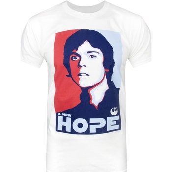 Textil Homem T-shirt mangas compridas Star Wars: A New Hope  Branco