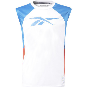 Textil Rapaz T-shirts e Pólos NEU Reebok Sport  Branco