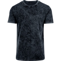Textil Homem T-Shirt mangas curtas Build Your Brand BY070 Cinza escuro/branco