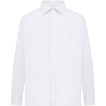 Textil Homem Camisas mangas comprida Absolute Apparel  Branco