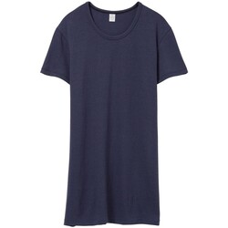 Textil Mulher T-Shirt mangas curtas Alternative Apparel AT006 Azul