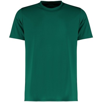 Textil Homem T-Shirt mangas curtas Kustom Kit KK555 Garrafa Verde