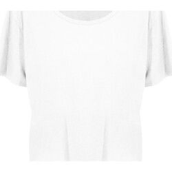 Textil Mulher T-Shirt mangas curtas Ecologie EA02F Branco