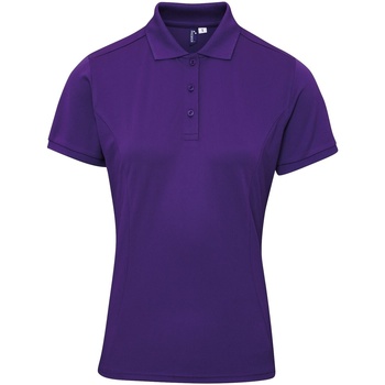 Textil Mulher T-shirts e Pólos Premier PR632 Púrpura