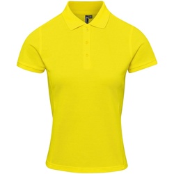 Textil Mulher T-shirts e Pólos Premier PR632 Amarelo