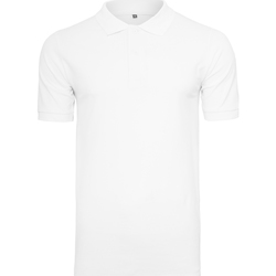 Textil Homem T-shirts e Pólos Build Your Brand BY008 Branco
