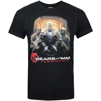 Textil Homem T-Shirt mangas curtas Gears Of War  Preto