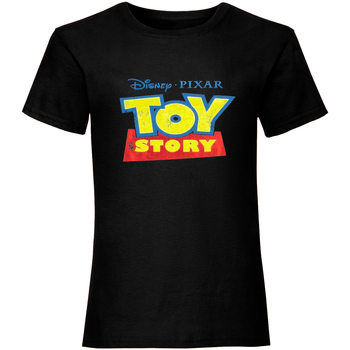 Textil Mulher T-Shirt mangas curtas Toy Story  Preto
