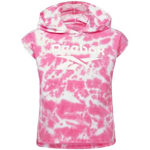 Textil Rapariga T-shirts e Pólos reebok SMILEY Sport  Rosa