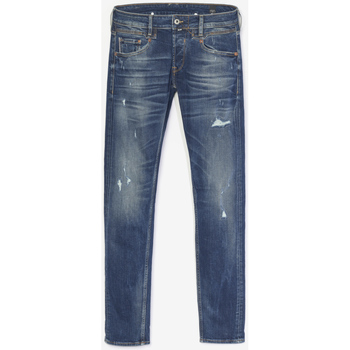 Textil Homem iOS e Android Le Temps des Cerises Jeans ajusté elástica 700/11, comprimento 34 Azul