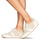 Sapatos Mulher Sapatilhas Lauren Ralph Lauren COLTEN Bege / Rosa / Cru