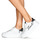 Sapatos Mulher Sapatilhas Karl Lagerfeld KAPRI Whipstitch Lo Lace Branco / Preto