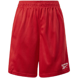 Textil Rapaz Shorts / Bermudas Reebok Sport  Vermelho
