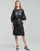 Textil Mulher Vestidos curtos Karl Lagerfeld FAUX LEATHER DRESS Preto