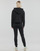 Textil Mulher Sweats Karl Lagerfeld LOGO TAPE ZIP UP HOODIE Preto