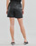 Textil Mulher Shorts / Bermudas Karl Lagerfeld PERFORATED FAUX LEATHER SHORTS Preto