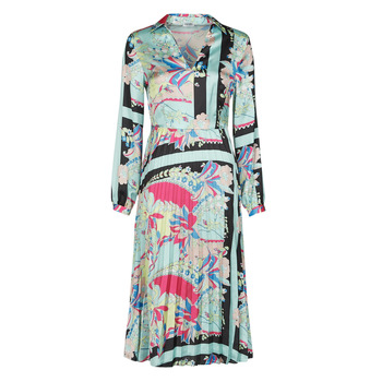 Textil Mulher Vestidos compridos Liu Jo ABITO TS. Oceano / Flores